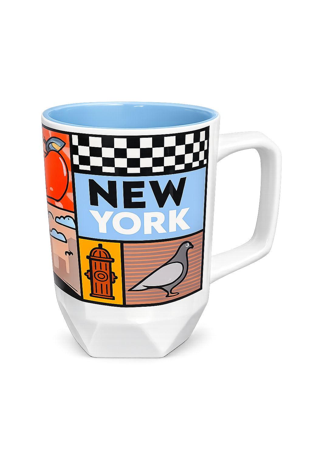 New York Pop Art Geometrical Mug
