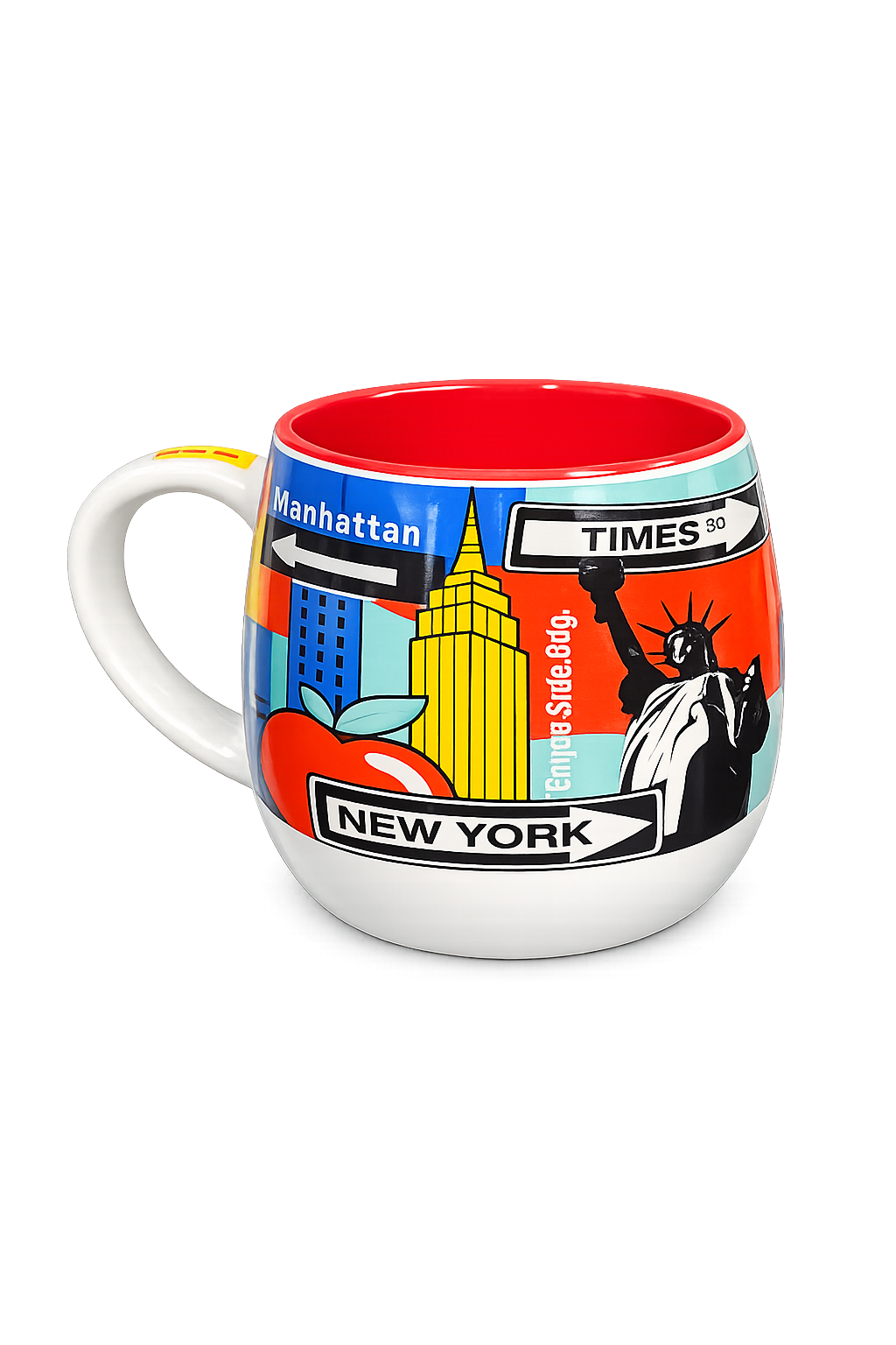 Times Square Round Mug