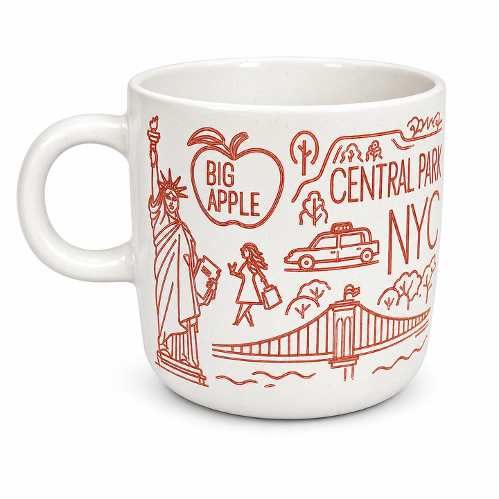 New York Wax Mug