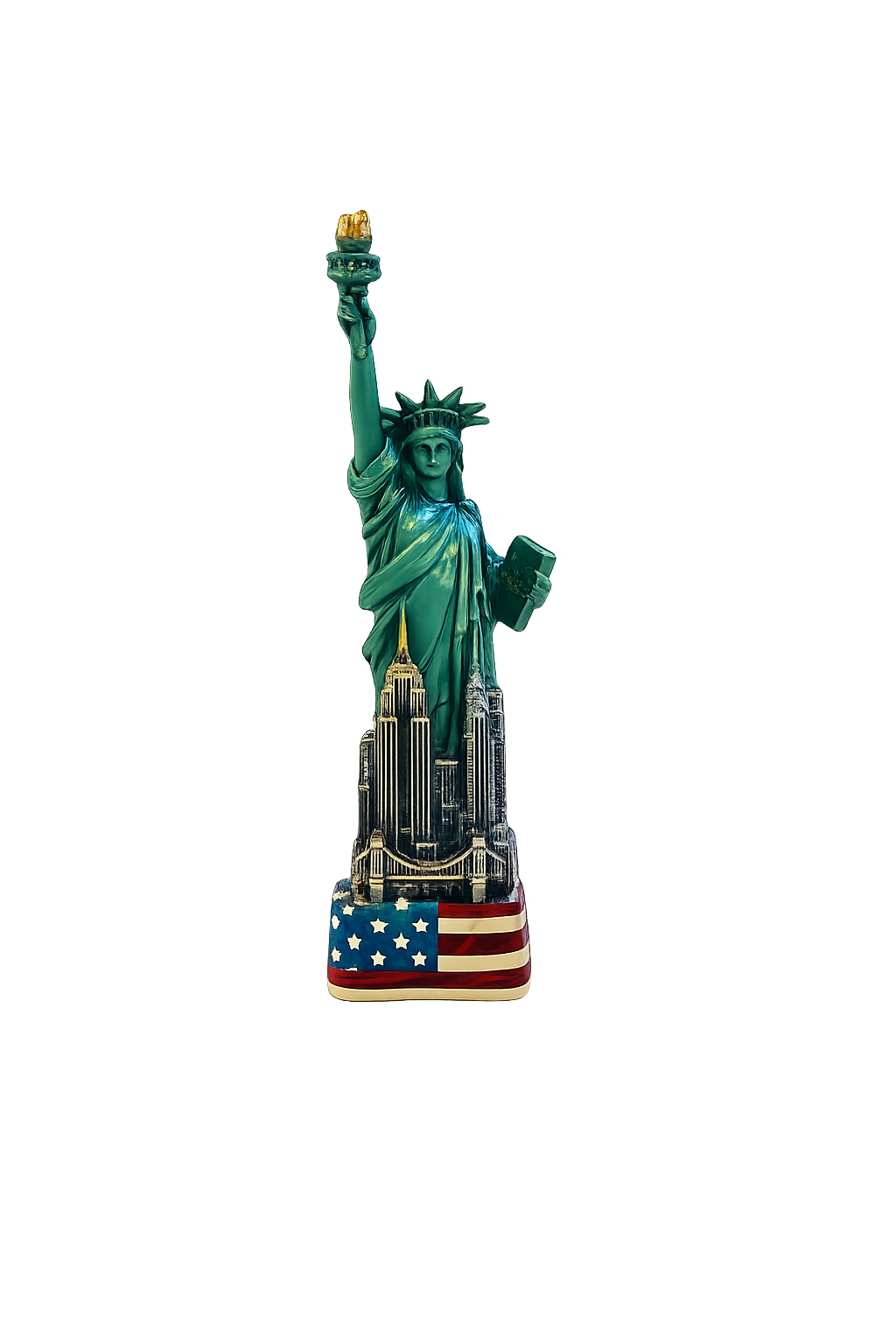 4" Statue Of Liberty US Base