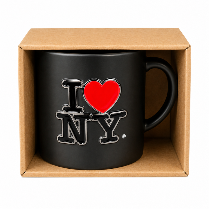 ILNY Metal Patch Mug