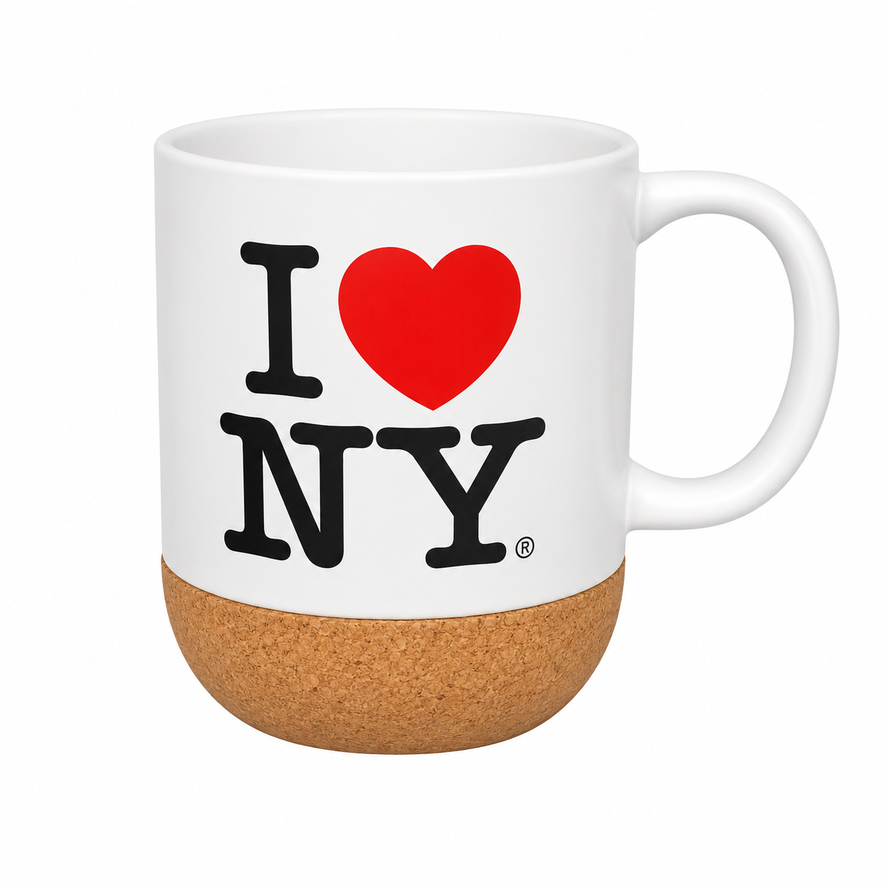 ILNY Mug CorkBase white