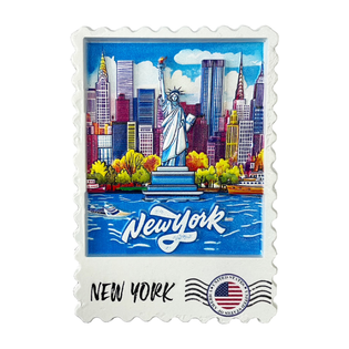New York City Stamp Magnet