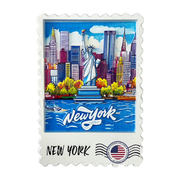 New York City Stamp Magnet