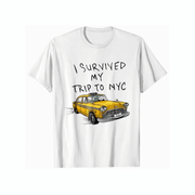 "I SURVIVED MY TRIP TO NYC" Adult Unisex Tshirt