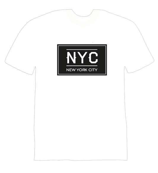 NYC New York City T-Shirt ( White)