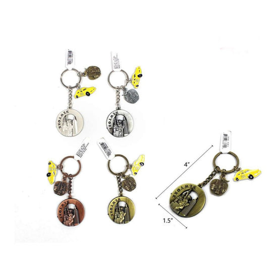 New york souvenir letter O Keychain