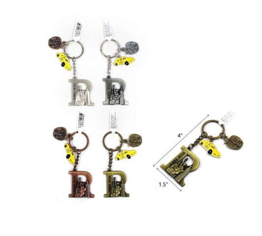 New york souvenir letter R Keychain
